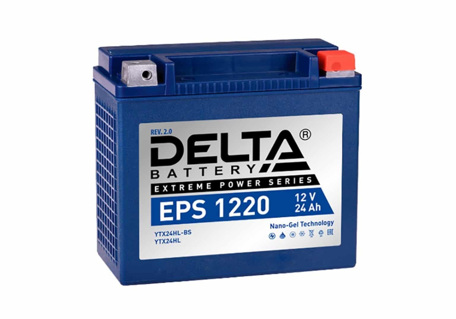 Аккумулятор Delta, GEL АКБ 24Ah