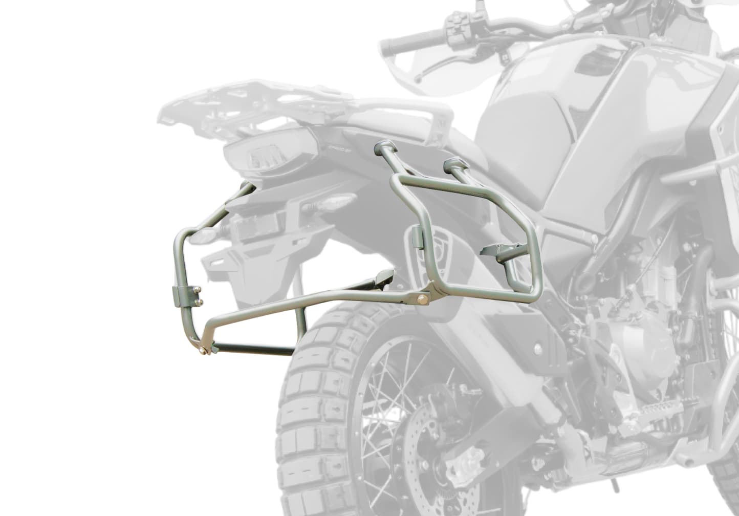Комплект кронштейнов для установки боковых кофров на CFMOTO 450MT/800MT