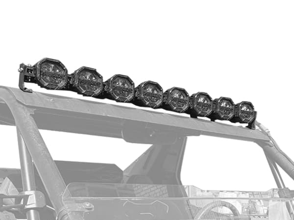Светодиодная фара AURORA (разборная цветная) ALO-W-4-R12T3-AW-D8