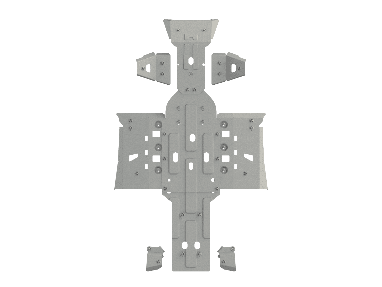 Защита днища (алюминий) X8 H.O./X10 EPS, штампованная