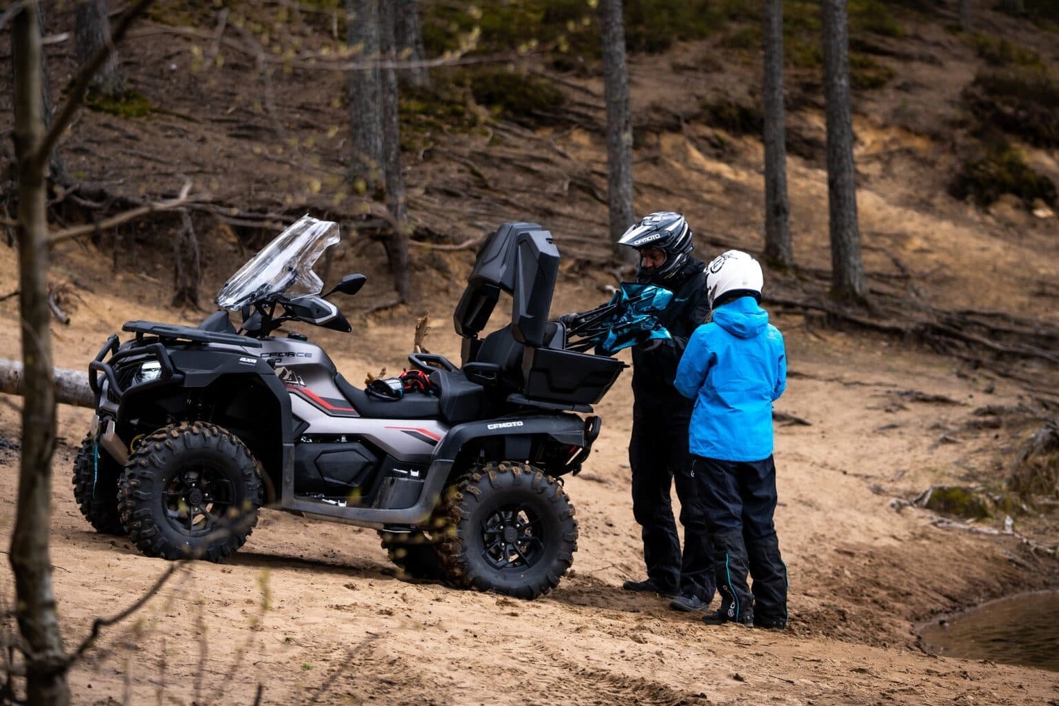 Новый CFORCE 600 Overland EPS. Приключения уже в комплекте!